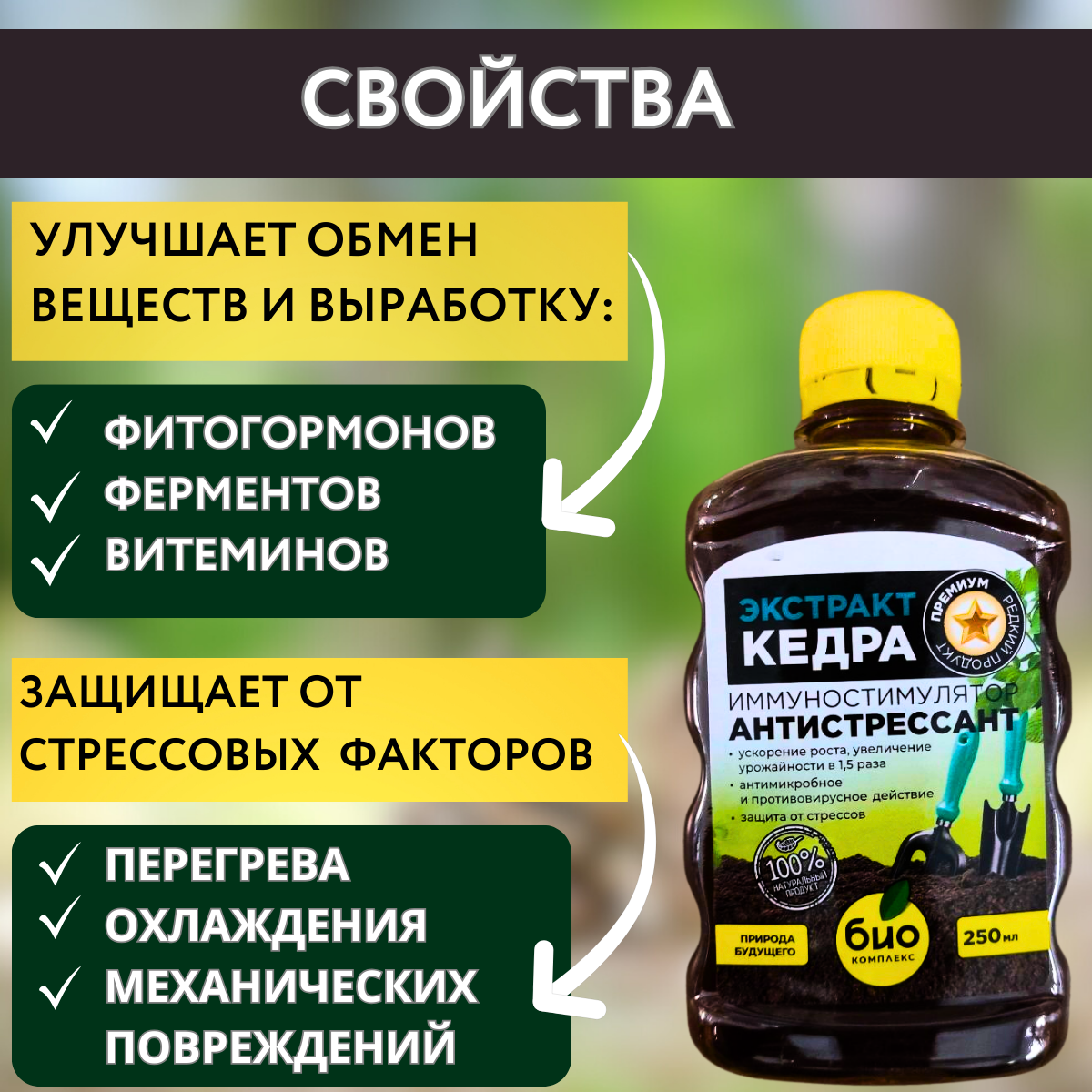 Экстракт Кедра 0,25 л