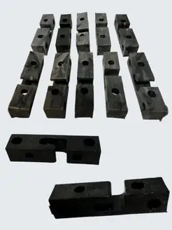 Зажимы для троса к столбам черные 8 шт Благодатное земледелие VIP