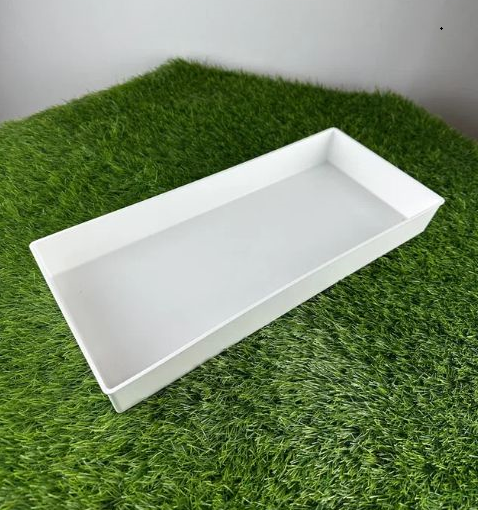 Ящик для рассады Профи на 3 л 40х17,5х5 см белый