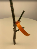 Садовые бирки Петельки 20*165 мм оранжевые 25 шт Благодатное земледелие