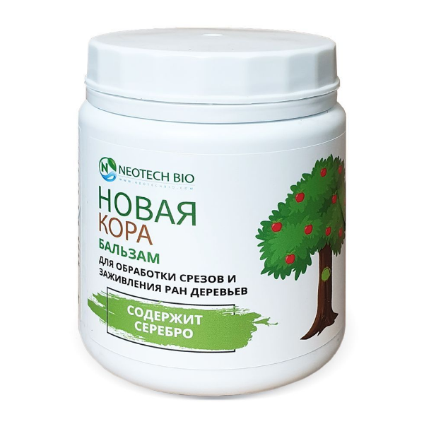 Новая кора средство для обработки срезов и заживления ран деревьев 250 гр Новая кора средство для обработки срезов и заживления ран деревьев 250 гр