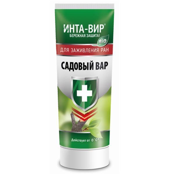 Средство для заживления ран Вар садовый Инта-Вир 100 г Средство для заживления ран Вар садовый Инта-Вир 100 г
