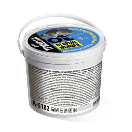 Рубит Rubit ТриКота парафиновый брикеты 3 кг ведро