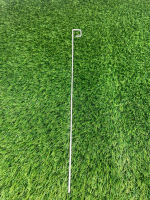 Садовый колышек Флажок для подвязки и маркировки растений 45 см диаметр 3 мм металлический 6 шт Благодатное земледелие