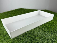 Ящик для рассады Профи на 3 л 40х17,5х5 см белый