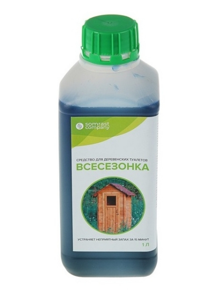 ВДТ №1. Средство ВСЕСЕЗОНКА для Деревенских туалетов фасовка 1 литр