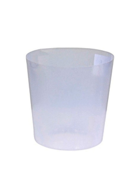 Кашпо для орхидей со вставкой ЛАВАНДА 26 см, диаметр 14 см, высота вставки 13 см фиолетовый