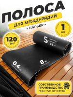 Укрывной материал защитная полоса для междурядий и грядок от сорняков с УФ стабилизатором черная 120 г/м2, 0,4 х 8 м Благодатное Земледелие