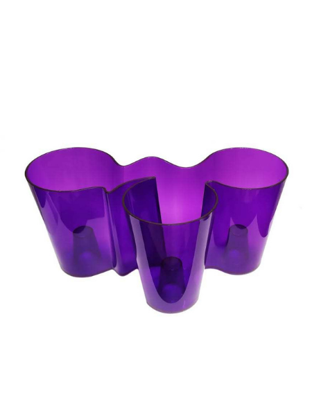 Кашпо для орхидей Азалия d=130 h=190, сиреневый