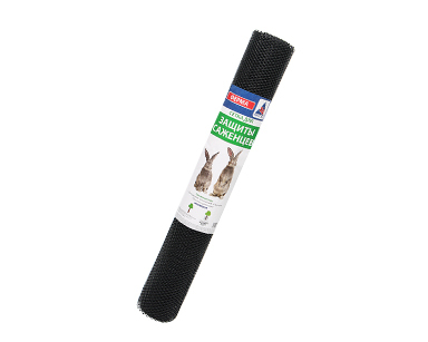 Ф-8/1/5 К Сетка для защиты саженцев 1,0*5 м с хомутами Черный