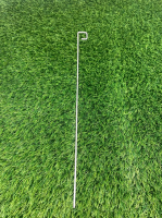 Садовый колышек Флажок для подвязки и маркировки растений 45 см диаметр 3 мм металлический 30 шт Благодатное земледелие