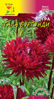 Семена Астра Гала Бургунди густомахровая 0,1 г Цветущий сад