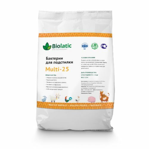 Бактерии для подстилки Biolatic Multi-25 500 г