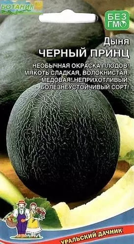 Семена Дыня Черный принц Уральский дачник