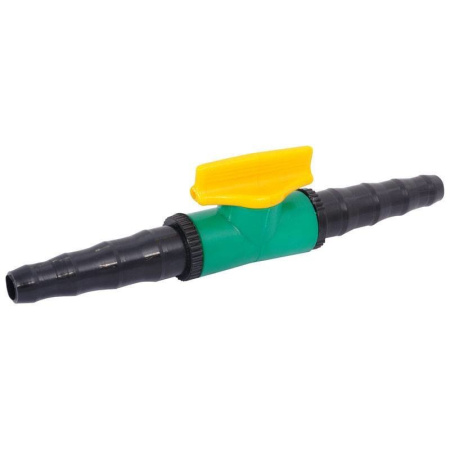 Соединитель поливочных шлангов с вентилем d 10-20 мм