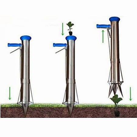 Сажалка пистолет для посадки рассады Базука Кальмар