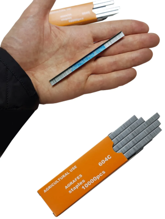 Скрепки для подвязчика Тапенера 6x4 10000 шт