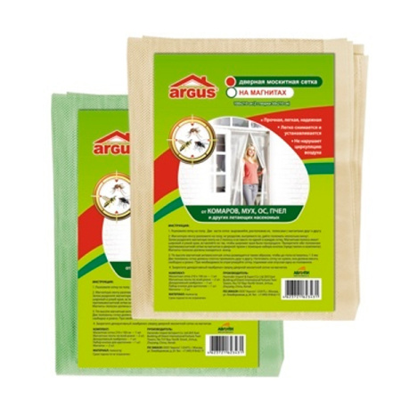 Дверная москитная штора сетка на дверь на магнитах 100х210 см