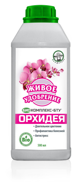 Биопрепарат Биокомплекс-БТУ для орхидей 0,5 л