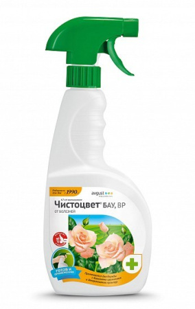 Спрей Чистоцвет БАУ от серой гнили, пятнистости, мучнистой росы 700 мл