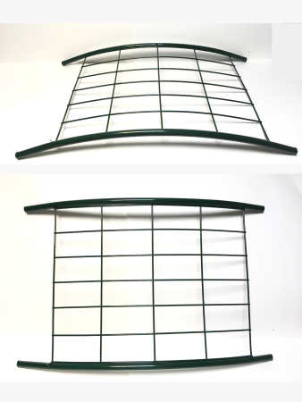 Арка садовая металлическая разборная Сетка h 250 см, зеленая