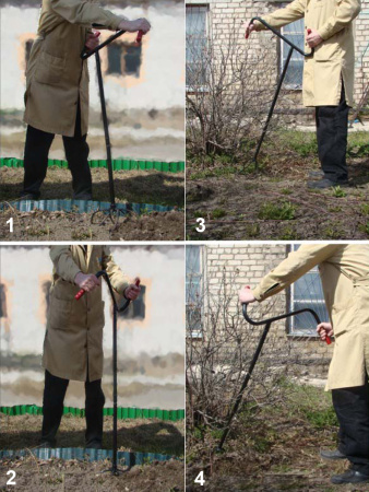 Культиватор ручной Краб большой