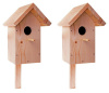 Скворечник для сборки упакован в коробку конструктор, 2 шт