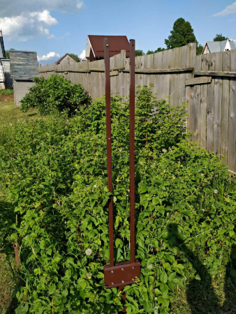 Подвижная шпалера для малины Веер Коричневая комплект из 2 шт PEKGDSM МС-Про