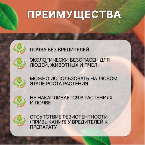 Биоинсектицид Пециломицин РМ116 для борьбы с почвенными вредителями 400 г не водорастворимая форма