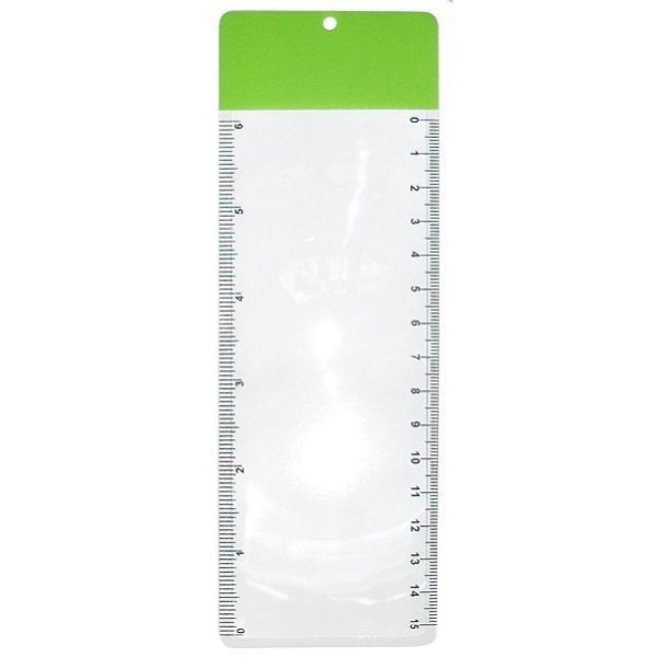 Лупа линейка 3х кратная длина 15 см Лупа линейка 3х кратная длина 15 см