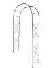 Арка садовая металлическая Высокопрочная Ромб разборная зеленая 120х200х39 см МС-Про