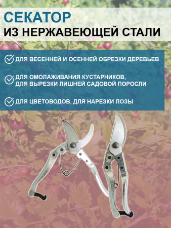 Секатор из нержавеющей стали