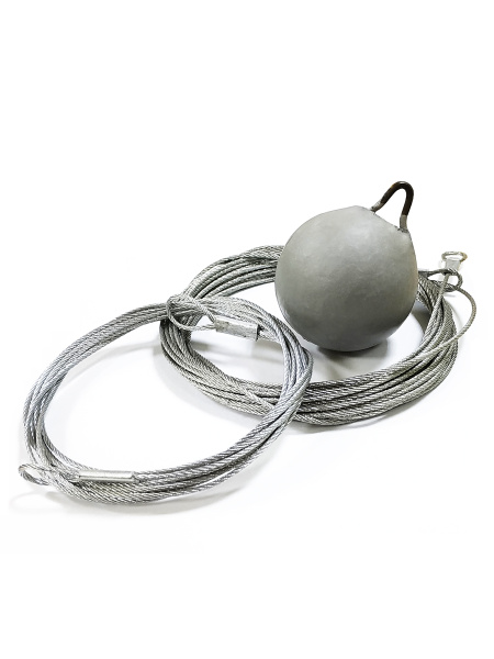 Набор для механической очистки дымоходов и камина, диаметр 120 Веселый трубочист