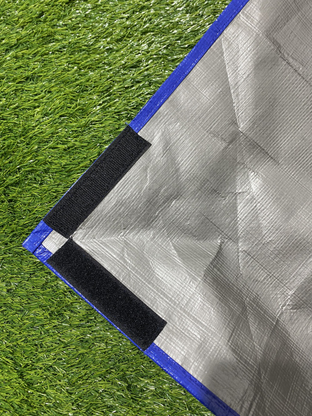 Коврик для пересадки растений ЗемлеДелица серо-синий с липучками 180 г/м2, 80 х 100 см, 2 шт Благодатное земледелие