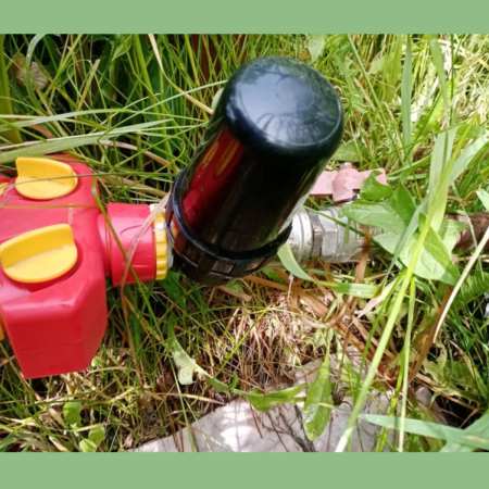 Садовый фильтр грубой очистки воды для систем полива ФОВ-500 сетчатый