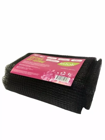 Сетка от птиц черная 2*5 м с ячейкой 6х6 мм