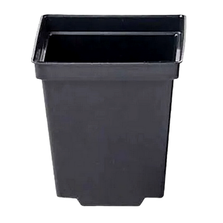 Горшок для рассады 0,5 л 9х9х10 см черный, форм 30 шт