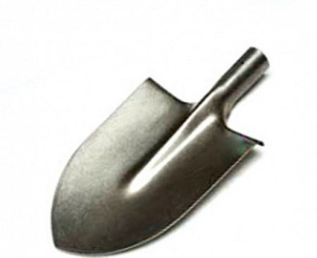 Лопата средняя штыковая титановая без черенка Урал 15 см