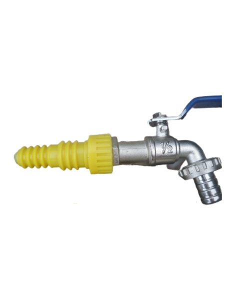 Переходник штуцер 1/2-3/4 на трубу 1/2