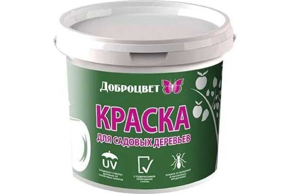 Краска садовая ДОБРОЦВЕТ ведро 2,5 кг