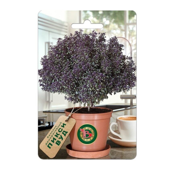 Семена Базилик декоративный Пикси Вуд АГ Биотехника Семена Базилик декоративный Пикси Вуд АГ Биотехника