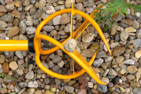 Ручной садовый супер Бур Торнадика (Торнадо) + грипсы (1 пара)