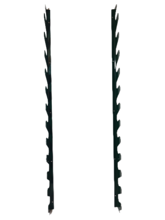 Держатель настенный для садовых инструментов Гребенка зелёный МС-Про