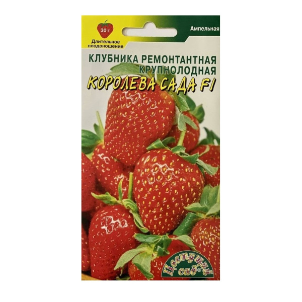 Семена Клубника Королева Сада Цветущий сад
