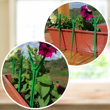 Подставка опора Рогатка для растений и клубники h 24 см, 10 шт Благодатное земледелие