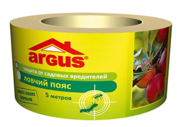 Ловчий пояс для защиты деревьев от садовых вредителей Argus 5 м Ловчий пояс для защиты деревьев от садовых вредителей Argus 5 м
