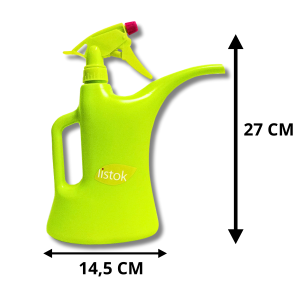 Лейка с распылителем 1 л Салатовая Комби Лейка с распылителем 1 л Салатовая Комби