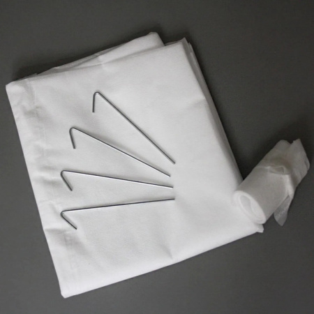 Зимнее укрытие с УФ Удачный Сезон для рододендронов 60 г/м2, 130 см