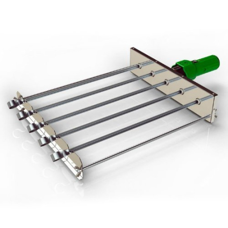 Шампуры-самокруты Ленивый шашлычник МВШ-5 в тубусе