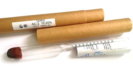 Ареометр-сахаромер профессиональный АС-2 сахар 0-10проц.